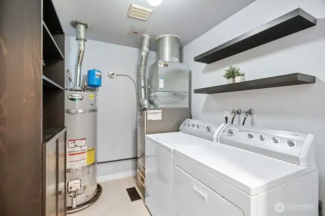Water heater replaced in 2017 and furnace replaced in 2022!