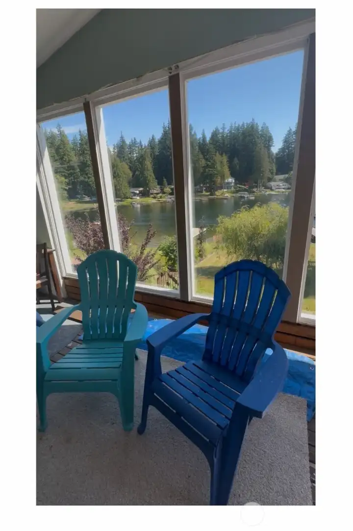 View from Sunroom off of upper deck