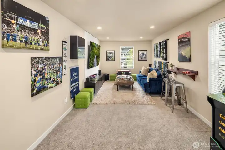 Genergous size loft space