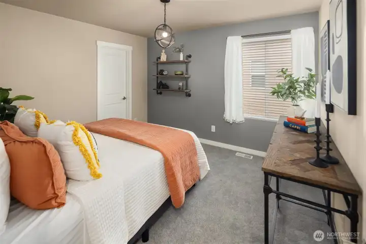 Bedroom 2 with WIC