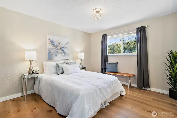Hard to find primary bedroom on main floor