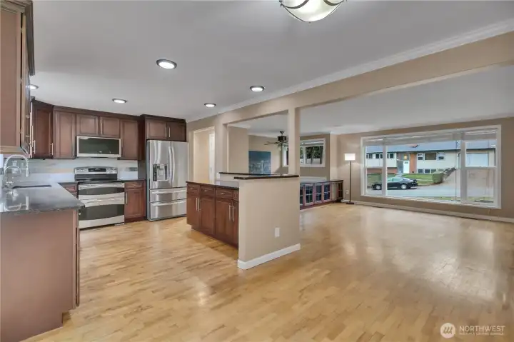 Alot of natural light