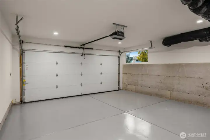 two car side-by-side garage