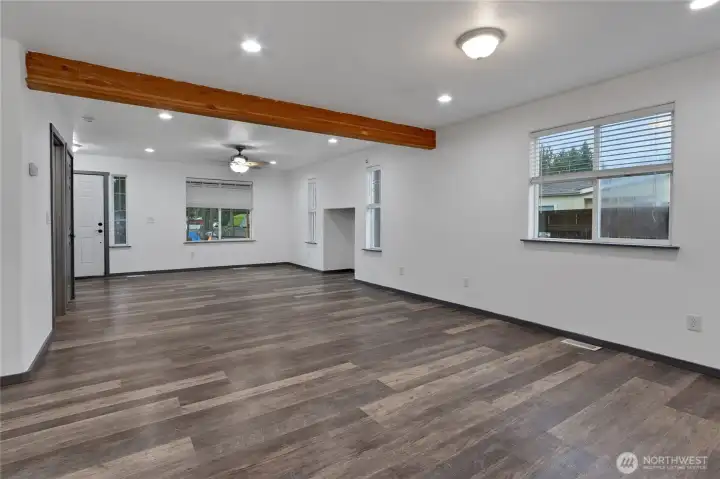 Livingroom from kitchen