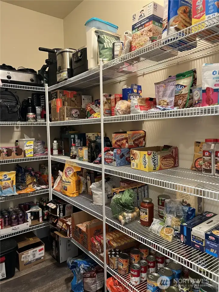 Large walk in Pantry