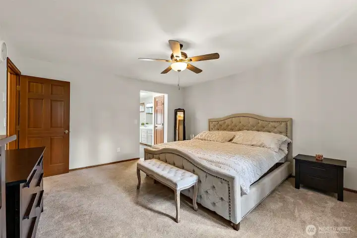 Spacious Primary Bedroom