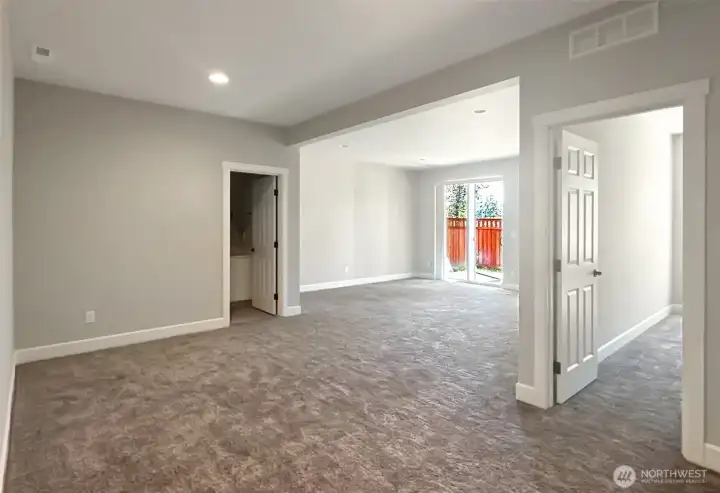 Downstairs Living Space