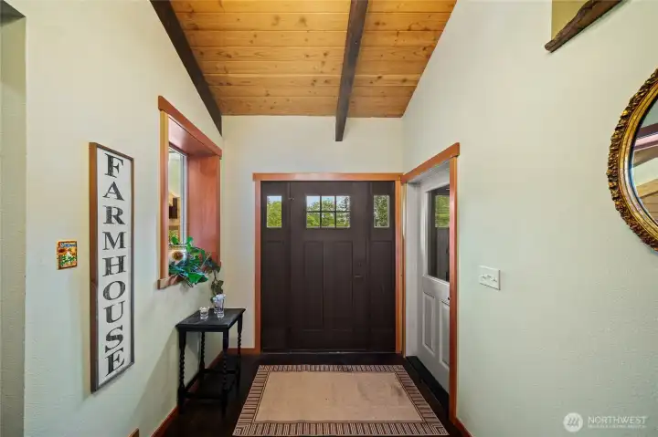 Step inside to a warm and welcoming entrance that sets the tone for the home.