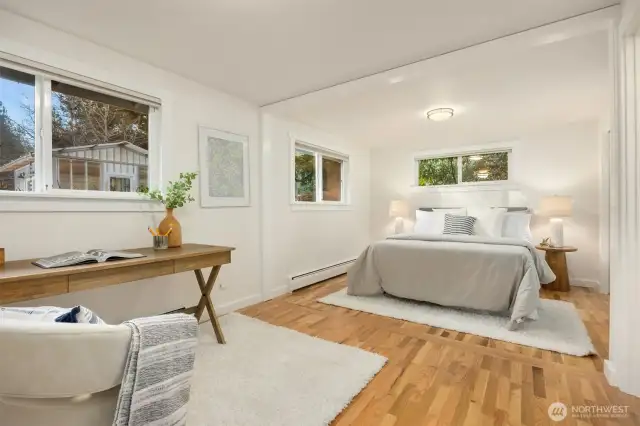 Main Level Bedroom on the West side of the home.