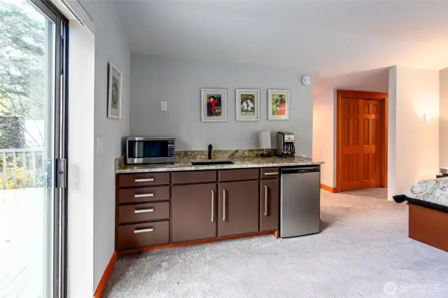 Guest area kitchenette
