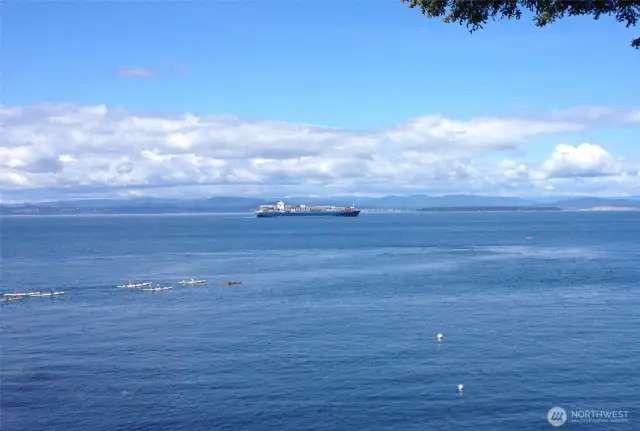 Launch your kayak from private beach.
