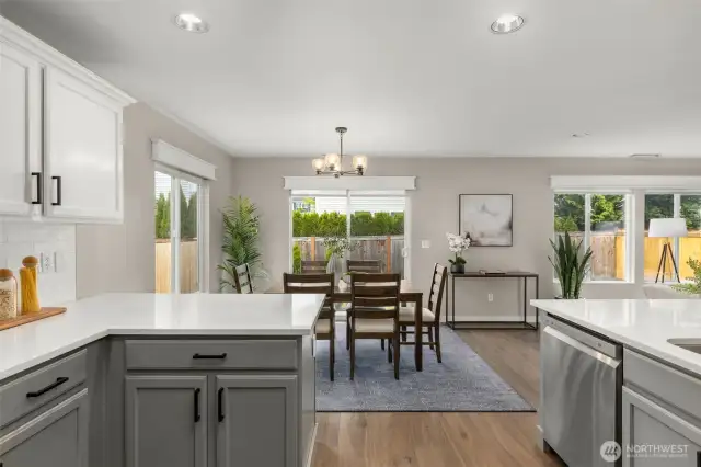 Another view of the dining area.