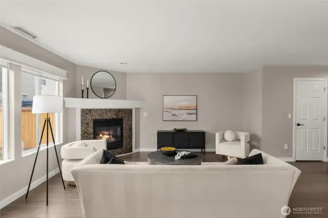 Another view of the living room.