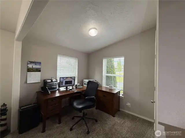2 bedrooms plus office area.