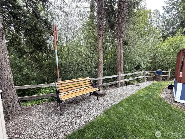 Your backyard sanctuary.