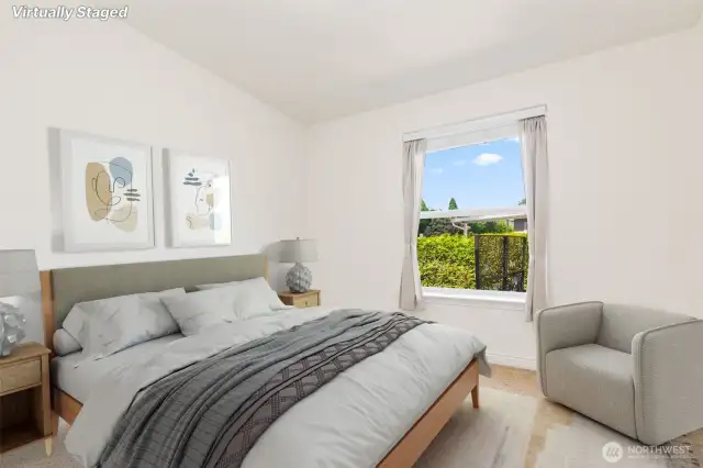 *Virtually Staged*  This is the second bedroom.