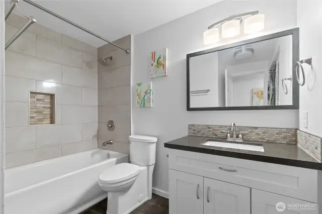Spacious, stylish, and thoughtfully updated with convenient continental bath access — comfort meets modern design!