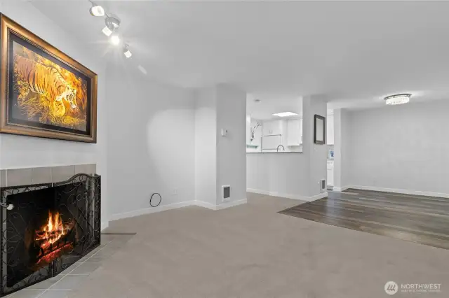 Light-filled and open, with vaulted ceilings that add a spacious touch—this place feels like home from the very first step. #WelcomeHome
