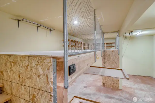 Storage Loft in Garage