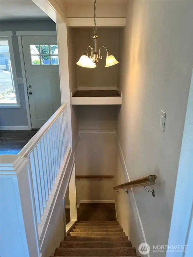 Stairs to basement.