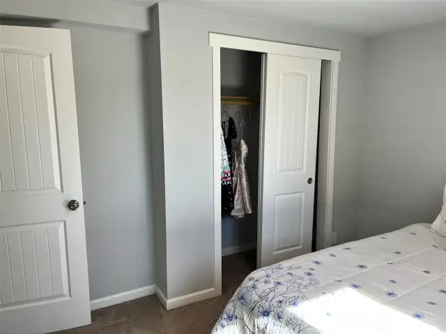 3rd bedroom with closet.
