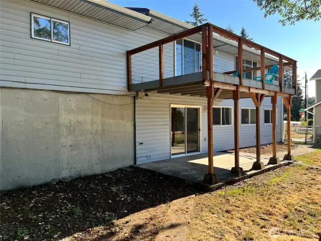 North side of home.
