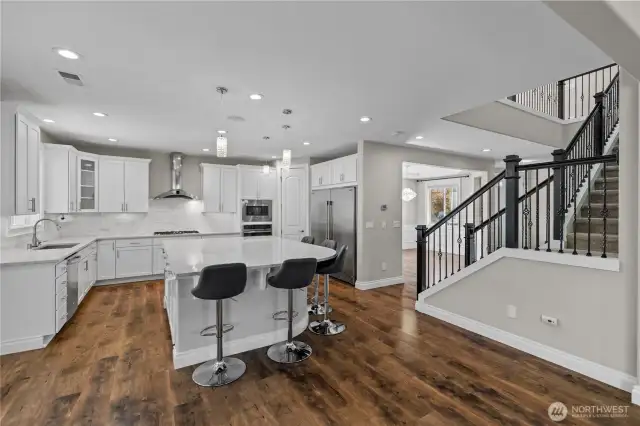 True Open Concept Excellence with All of the Upgrades and Fine Touches.