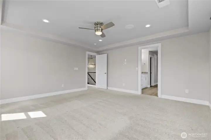 Welcome to the Spacious Primary Suite.
