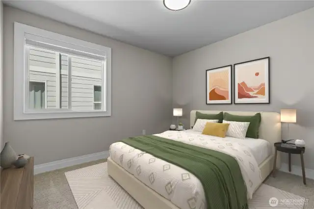 *Virtually Staged* Bedroom #5.