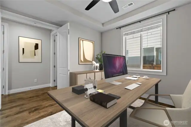 *Virtually Staged* Main Level Bedroom or Office.