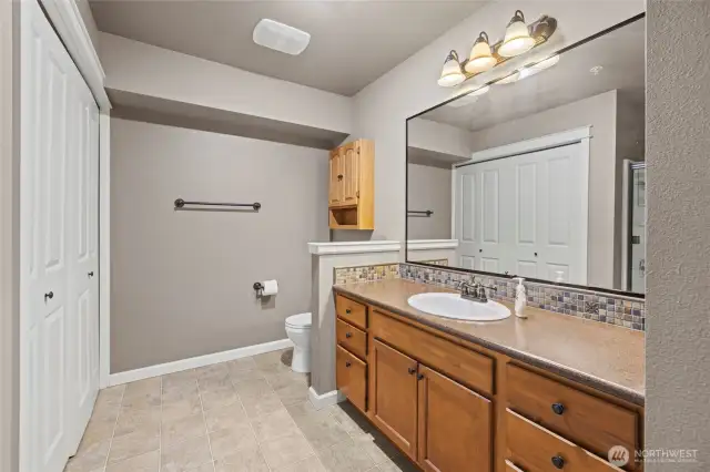 Hall/guest bathroom