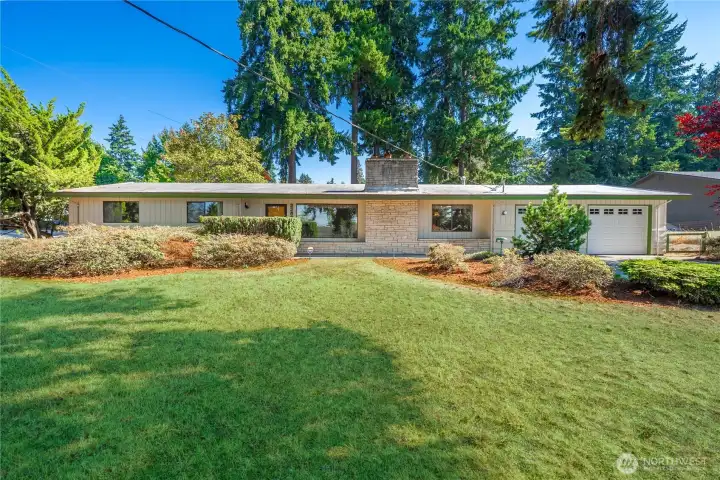 3 Bed, 2 Bath 1 story home with 2 car garage.