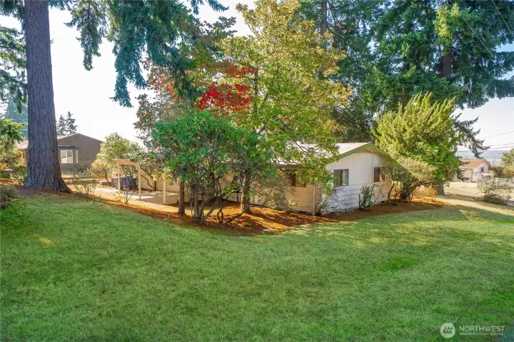 Huge corner lot in charming Milton