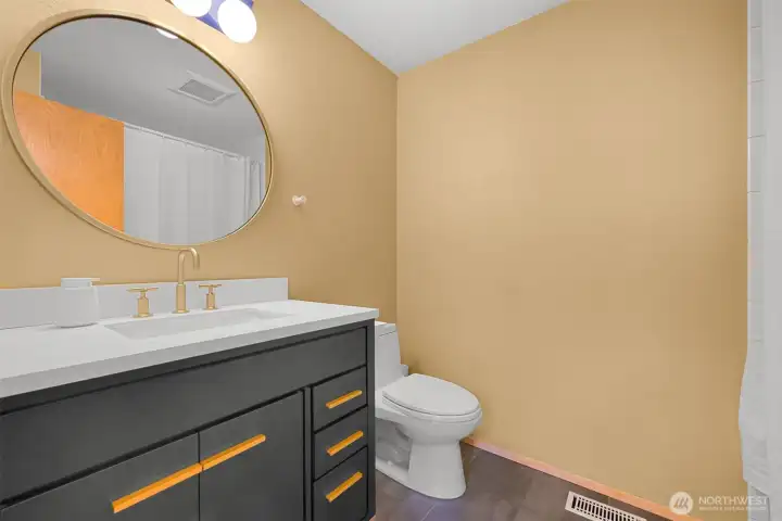 Full bathroom recently updated