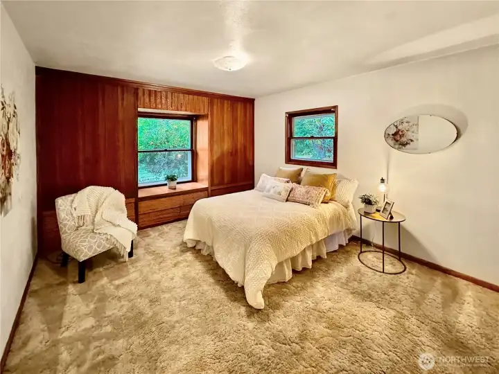 4407... Bedroom #1 with built ins.