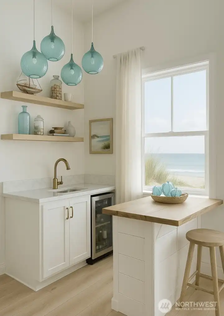 Virtually created to show what you could do by removing the tub