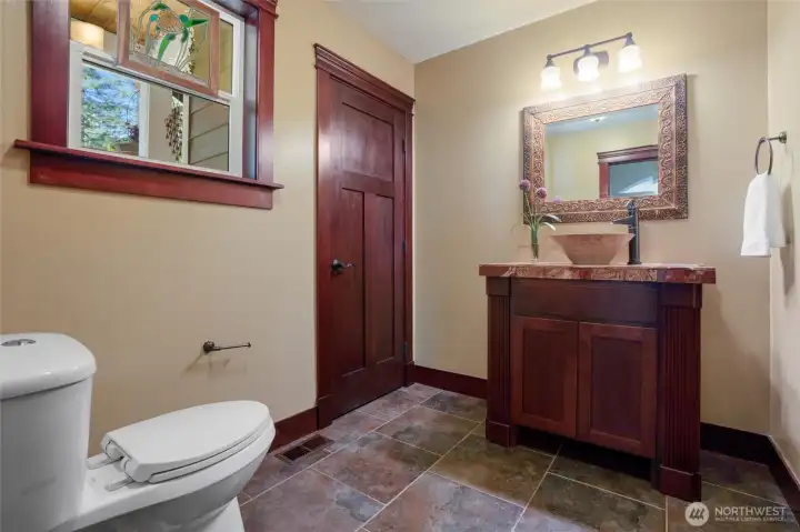 Main House - Half bath on the main level