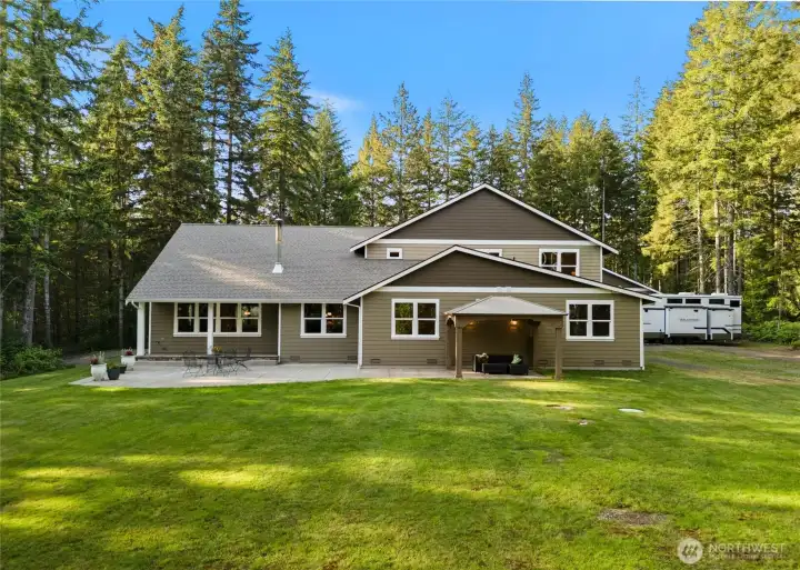 Your Exquisite Home, with 4-bay garage & guest house