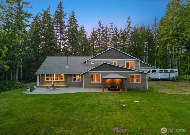 Your Exquisite Home, with 4-bay garage & guest house