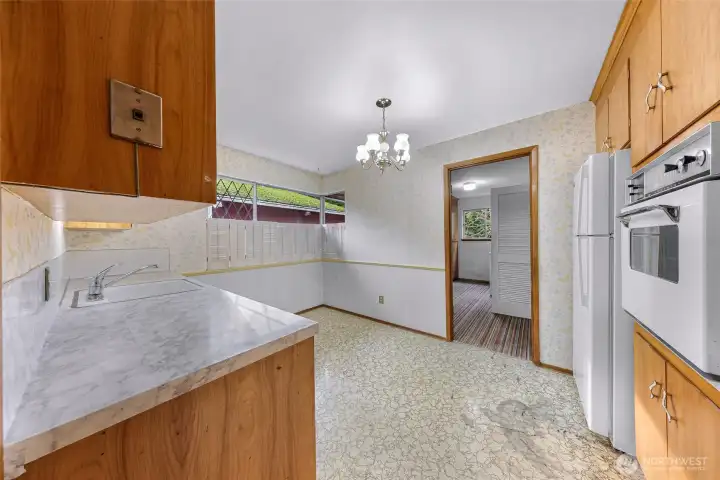 Extremely generous kitchen