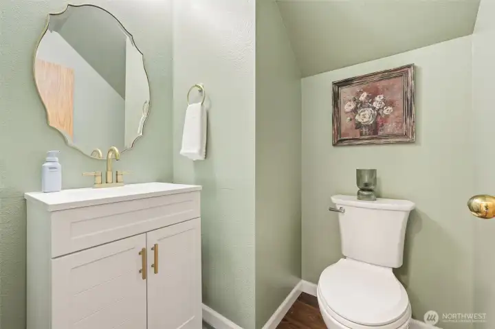 Main floor half-bath