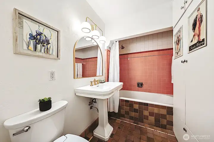Updated period appropriate bathroom!