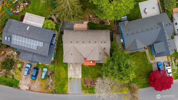 Home sits on good sized lot which backs to greenbelt.  There is a gate for access.