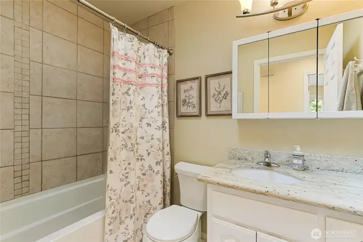 Full bathroom upstairs Full bathroom upstairs