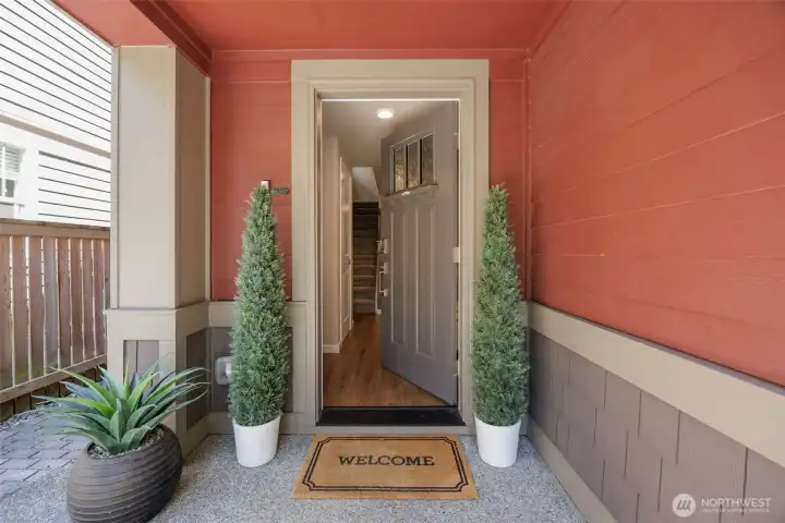 entrance