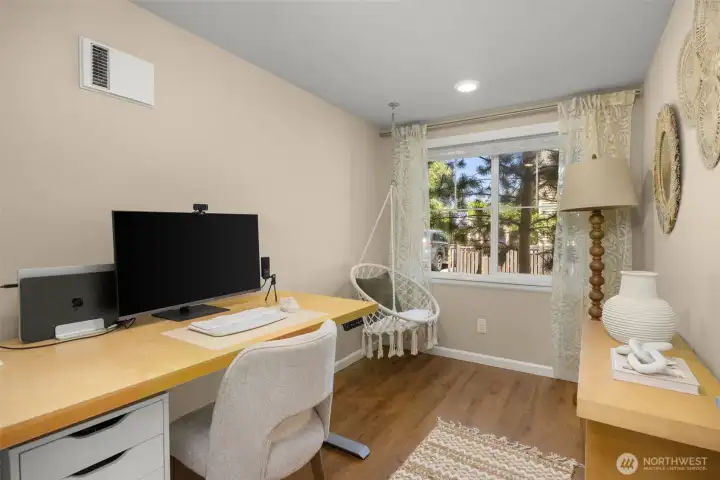 Lower level office