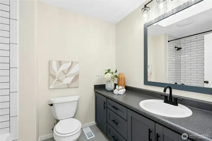 Main Level Full Bath - newly remodeled