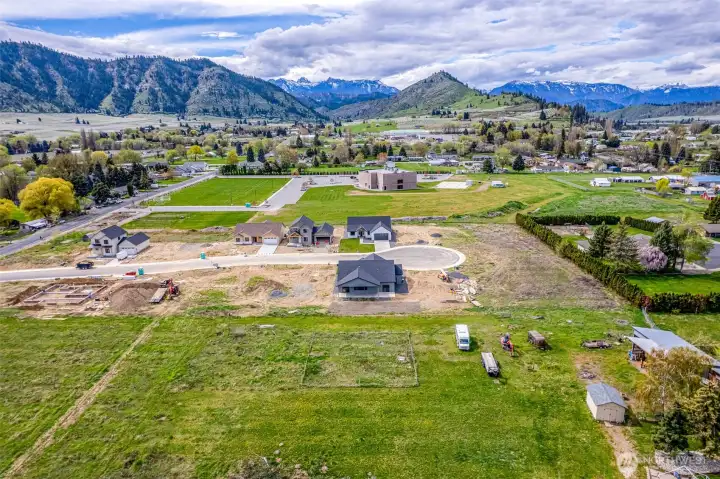 Mountain views from your front and back porch.