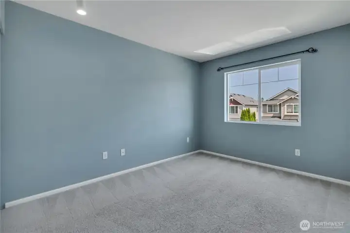 Bedroom 3 also faces the front of the home. Bedroom 3 also faces the front of the home.