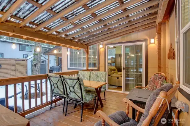 Welcoming outdoor living